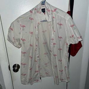 Flamingo Button Up!